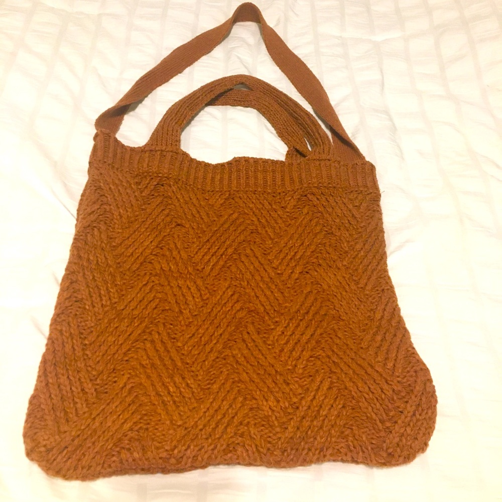 Orange purse or handbag